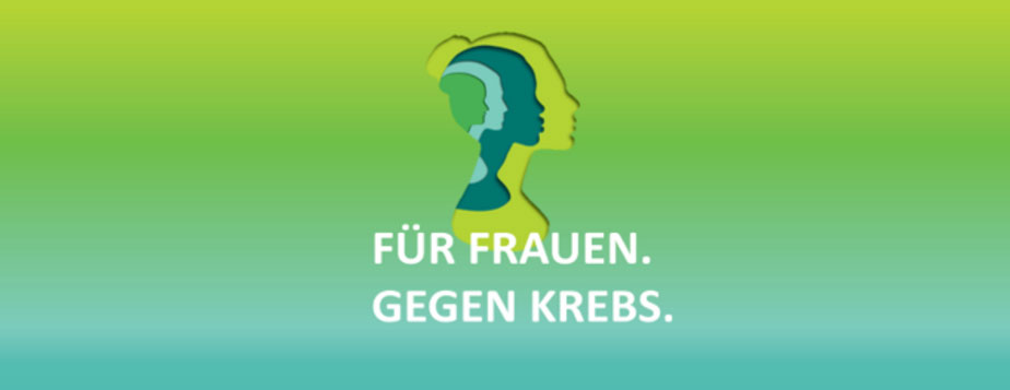 Für Frauen. Gegen Krebs. Aktionslogo Title-Tag: Für Frauen. Gegen Krebs.