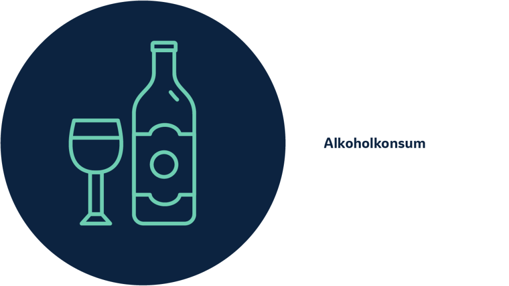Speiseröhrenkrebs: Risikofaktoren sind Alkoholkonsum, Nikotinkonsum, vitaminarme Ernährung und Säurerückfluss (Reflux)
