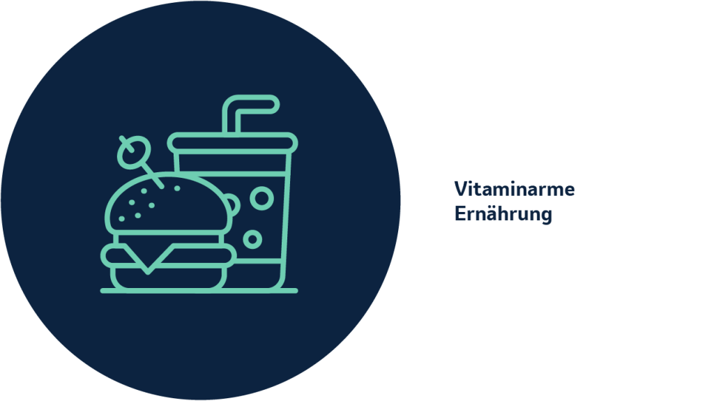 Speiseröhrenkrebs: Risikofaktoren sind Alkoholkonsum, Nikotinkonsum, vitaminarme Ernährung und Säurerückfluss (Reflux)