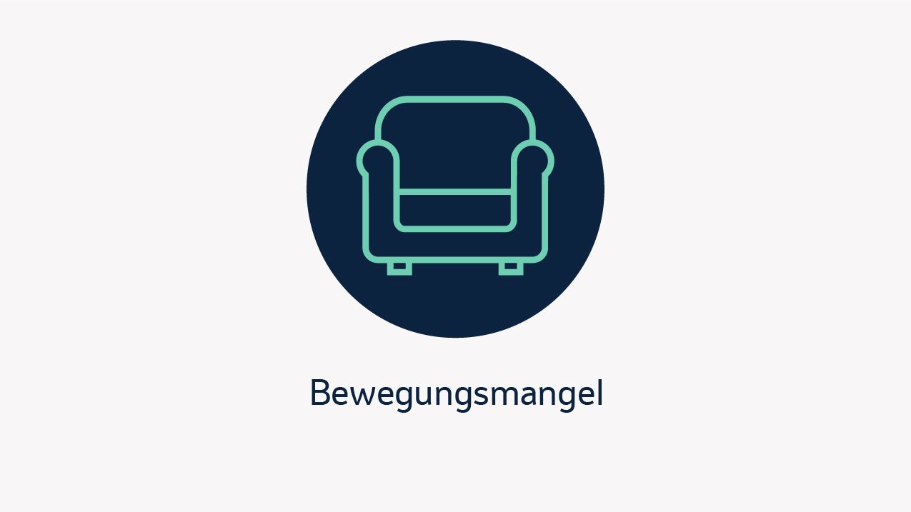 Bewegungsmangel