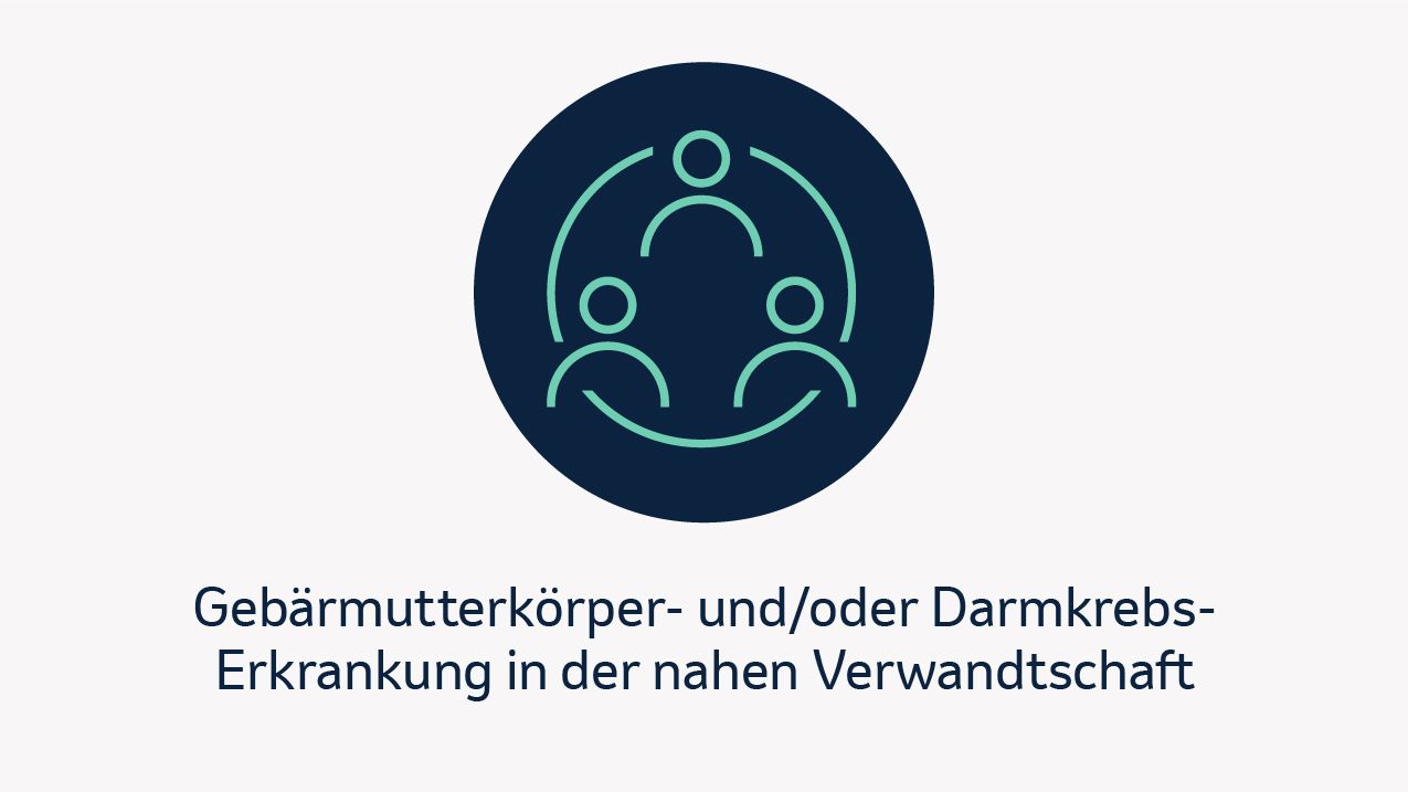 Gebärmutterkörper- und/oder Darmkrebserkrankungen in der Verwandtschaft