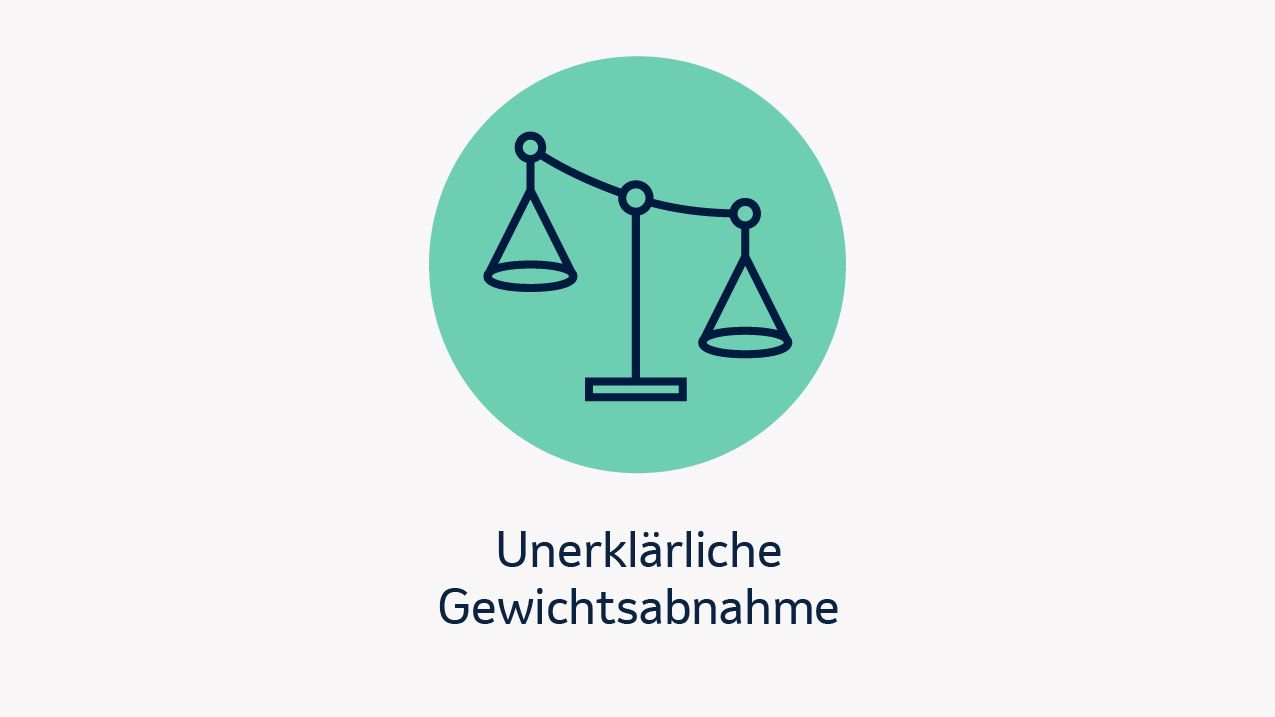 Unerklärliche Gewichtsabnahme