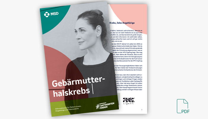 Titelbild des PDFs Gebärmutterhalskrebs