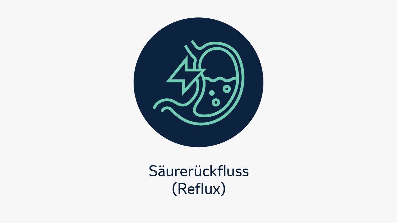 Infografik mit möglichen Risikofaktoren einer Speiseröhrenkrebs-Erkrankung. 