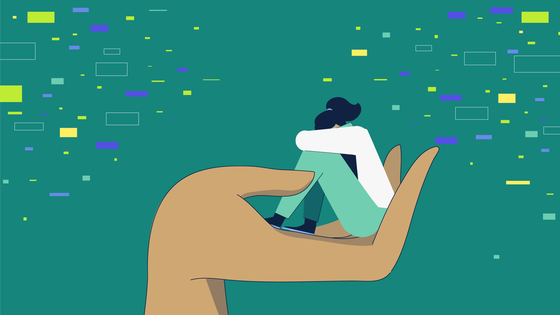 Eine Illustration zum Thema „Bi+ - warum eigentlich entweder…oder?“