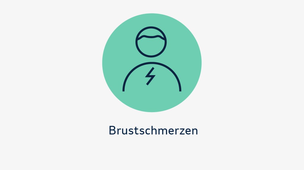 Symptome bei Lungenkrebs: Brustschmerzen