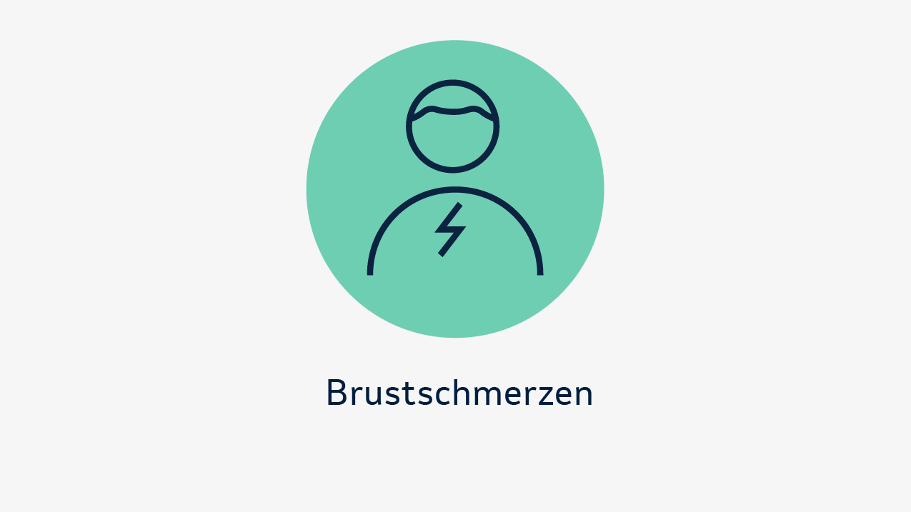 Symptome bei Lungenkrebs: Brustschmerzen