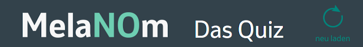 Header Melanom Das Quiz - zum neu Laden anklicken