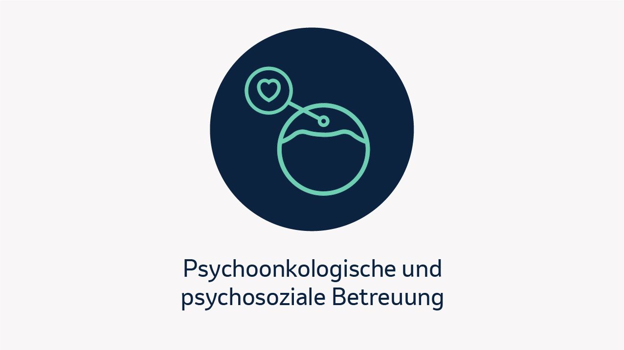 Psychoonkologische und psychosoziale Betreuung